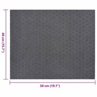 Olie-absorberende pads 25 st 40x50 cm grijs 7