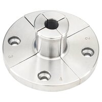 Houtklauwplatenset voor 3,75 inch zelfcentrerend staal 6