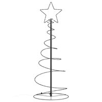 LED-kerstboom 80 LEDs warm wit 120 cm 4
