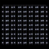 Lichtgordijn met 300 LED&amp;apos;s en 8 functies 3x3 m koudwit 6