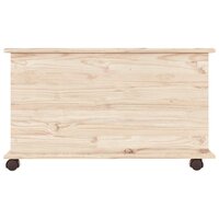 Opbergkist met wielen ALTA 73x39,5x43 cm massief grenenhout 5