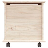 Opbergkist met wielen ALTA 73x39,5x43 cm massief grenenhout 6