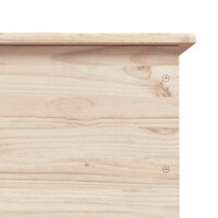 Opbergkist met wielen ALTA 73x39,5x43 cm massief grenenhout 9