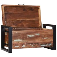 Opbergkisten Multikleur 60 x 30 x 30 cm Massief gerecycled hout 2