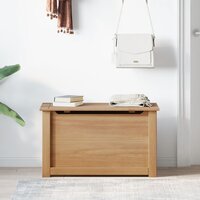 Opbergkist met deksel Panama 79x42x46 cm massief grenenhout 3