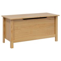 Opbergbox Honingbruin 90 x 40 x 45 cm Massief Vurenhout 2