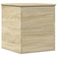 Opbergbox 40x42x46 cm bewerkt hout sonoma eikenkleurig 2