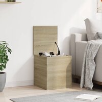 Opbergbox 40x42x46 cm bewerkt hout sonoma eikenkleurig 3