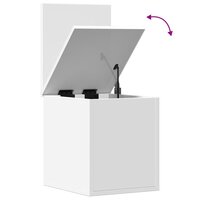 Opbergbox 30x35x35 cm bewerkt hout wit 6