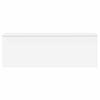 Opbergbox 102x35x35 cm bewerkt hout wit 4