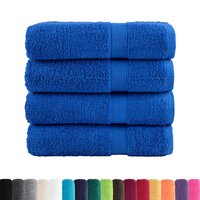 Handdoeken SOLUND 4 st 600 g/m&sup2; 50x100 cm blauw 2