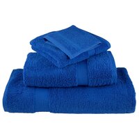 Handdoeken SOLUND 4 st 600 g/m&sup2; 50x100 cm blauw 4