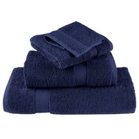 Handdoeken SOLUND 2 st 600 g/m&sup2; 50x100 cm marineblauw 4