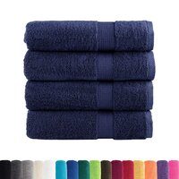 Handdoeken SOLUND 4 st 600 g/m&sup2; 50x100 cm marineblauw 2