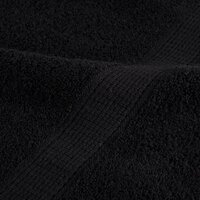 Handdoeken SOLUND 2 st 600 g/m&sup2; 100x200 cm zwart 7