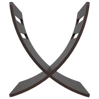 Tijdschriftenrek vloermodel hout bruin  6