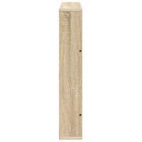 Tijdschriftenrek 2 pcs Sonoma Eiken 60 x 12 x 70 cm Bewerkt hout 7