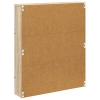 Tijdschriftenrek 2 pcs Sonoma Eiken 60 x 12 x 70 cm Bewerkt hout 8