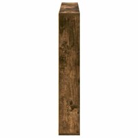 Tijdschriftenrek Gerookt eiken 100 x 12 x 70 cm Bewerkt hout 6