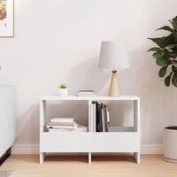 Tijdschriftenrek Wit 68,5 x 30 x 45 cm 4