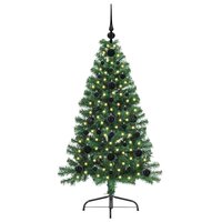 Kunstkerstboom met 150 LED Groen 120 cm PVC 3