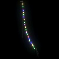 Kunstkerstboom met Grondspiesjes Multikleur 182 cm Metaal 5