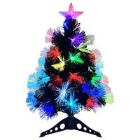 Kunstkerstboom met 50 LED met standaard Groen 64 cm PVC 4