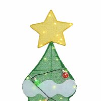 Verlichte Kerstboom met 3 Cadeau Dozen 2D Warm Wit 180 cm 9