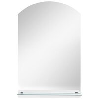Wandspiegel met schap 20x40 cm gehard glas 3