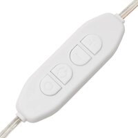 Wandspiegel met LED&amp;apos;s ovaal 20x50 cm glas 9