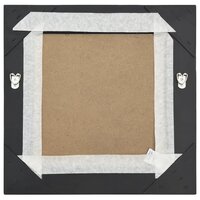 Wandspiegel barok stijl 40x40 cm zwart  4