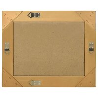 Wandspiegel barok stijl 50x40 cm goudkleurig 3