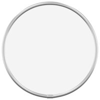 Wandspiegel rond &Oslash;20 cm zilverkleurig 2