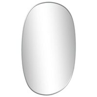 Wandspiegel 50x35 cm zilverkleurig 4