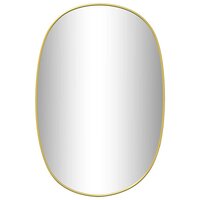 Wandspiegel 50x35 cm goudkleurig 2