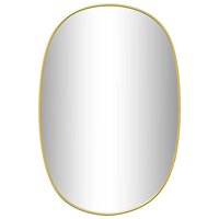 Wandspiegel 60x40 cm goudkleurig 2