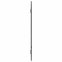 Wandspiegel 40x30 cm zwart 5