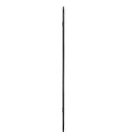 Wandspiegel 70x30 cm zwart 4