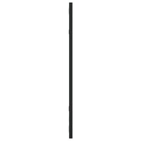 Wandspiegel rechthoekig 30x60 cm ijzer zwart 4