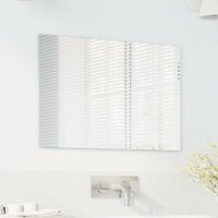 Wandspiegel Rechthoekig 40 x 60 cm gehard glas 3