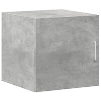 Wandkast 40x42,5x40 cm bewerkt hout betongrijs 2