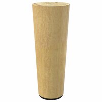 Meubelpoten 12 pcs Bruin &Oslash; 44 x 100 mm Massief Eucalyptus Hout 5