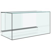 Terrarium met opslag Doorzichtig 80 x 40 x 40 cm Glas 7
