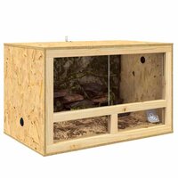 Terrarium Bruin 80 x 50 x 50 cm OSB 3
