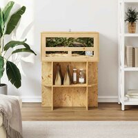 Terrariumbasis met plank Bruin 60 x 30 x 50 cm OSB 4