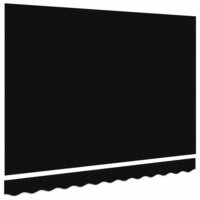 Vervangingsdoek voor zonnescherm Zwart 330 x 245 cm Polyester 4