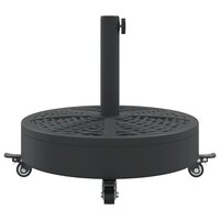 Parasolvoet met wielen voor stok van &Oslash;38 / 48 mm 27 kg rond 5