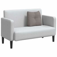Rugkussen Taupe 45 x 24 x 50 cm Stof 3