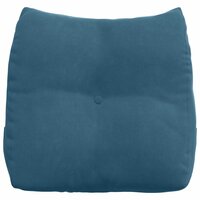 Rugkussen Blauw 45 x 24 x 50 cm Fluweel 6