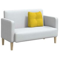 Rugkussen Geel 45 x 24 x 50 cm Fluweel 3